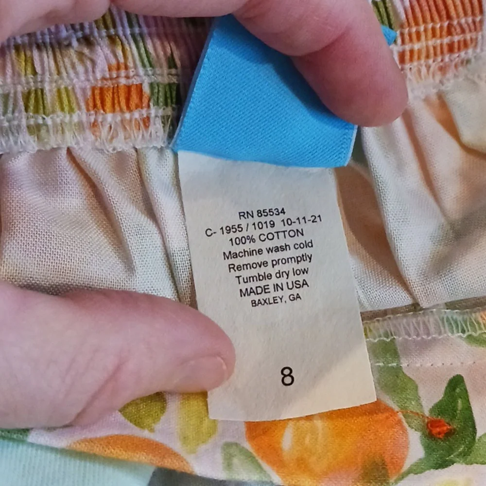 NWT J. Bailey Girl's Pretty Peach short set size 8 - Picture 9 of 9